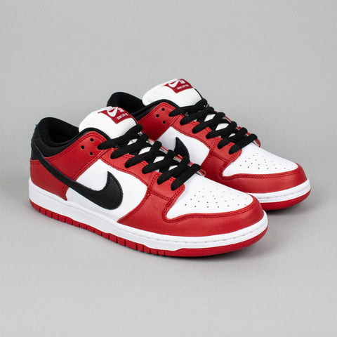 Nike SB Dunk Low Pro Shoes Varsity Red/Black-White