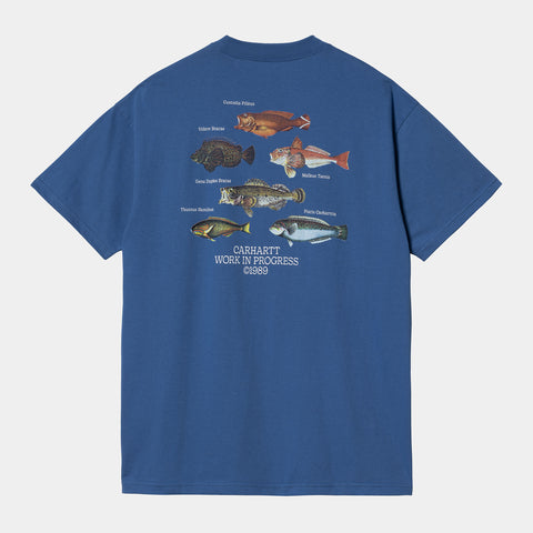 Carhartt WIP Fish T-Shirt Acapulco Blue
