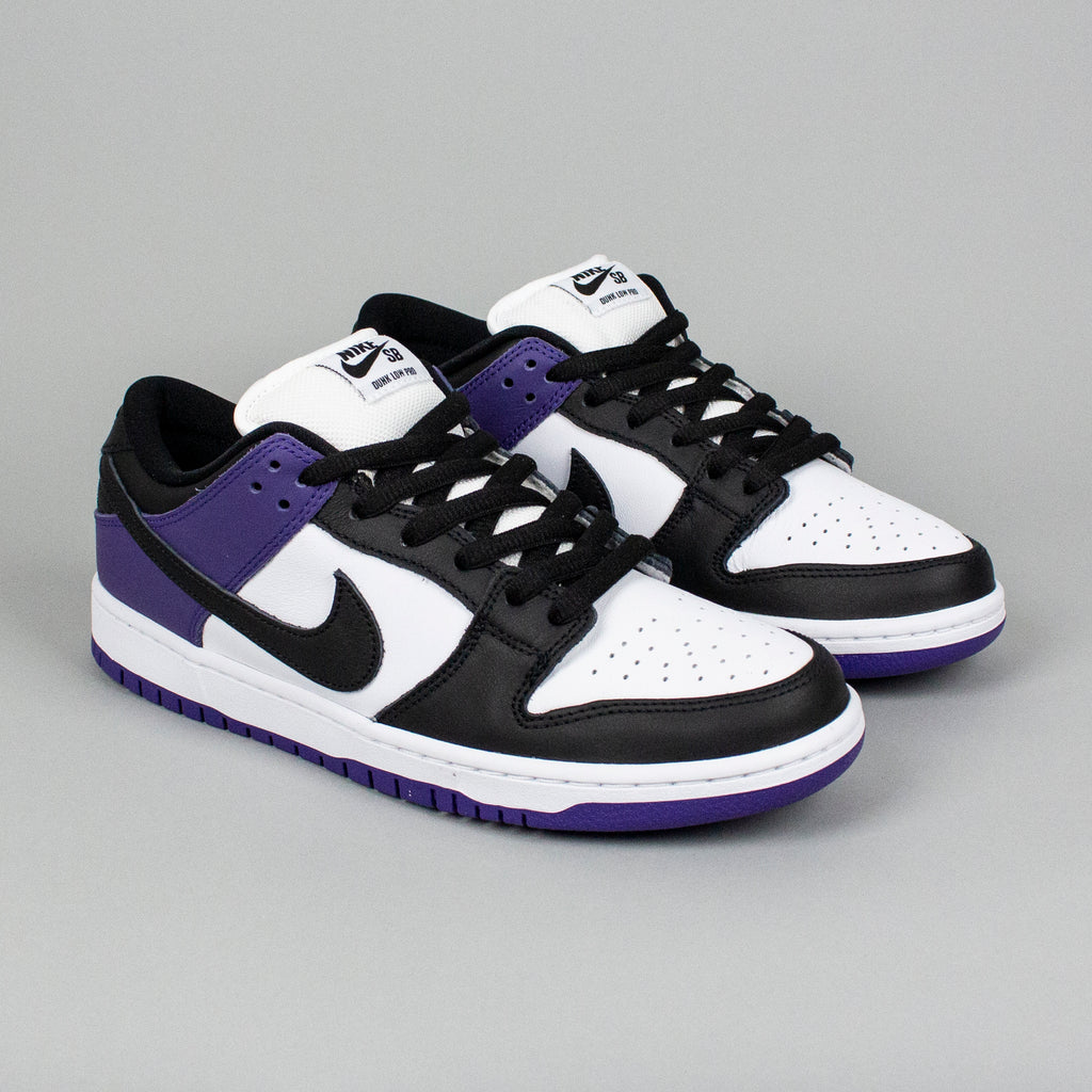 Nike SB Dunk Low Pro Shoes Court Purple/Black-White
