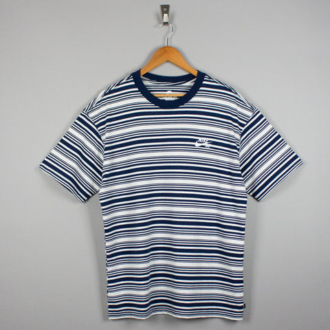 Nike SB Striped T-Shirt Midnight Navy
