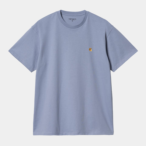 Carhartt WIP Chase T-Shirt Charm Blue/Gold