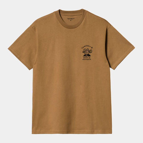 Carhartt WIP Icons T-Shirt Hamilton Brown/Black